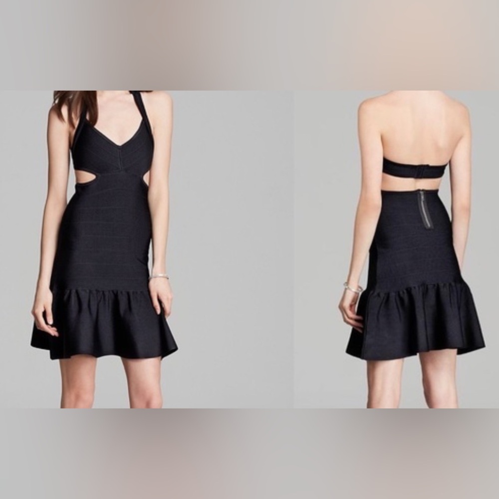 Guess Elegant Black Halter Dress